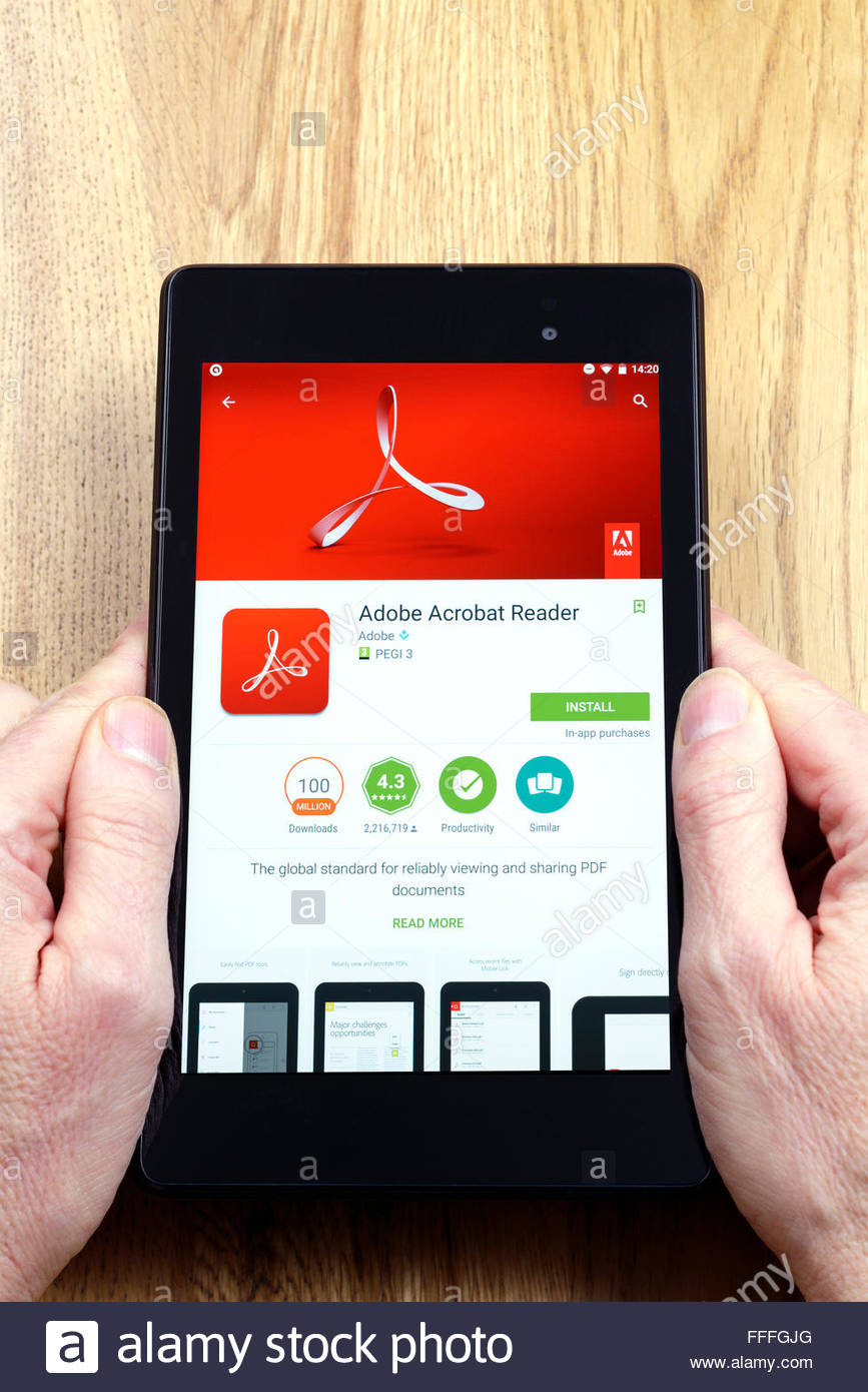 Adobe reader for android tablet